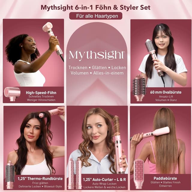 Thumbnail 1 de Mythsight StyleVibe Airstyler 6-in-1 💇♀