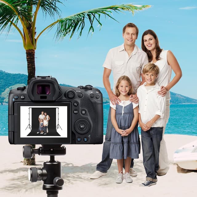 Thumbnail 6 de BENOISON Black Backdrop 3x3 m photography backdrop