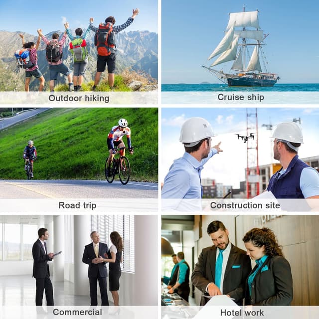 Thumbnail 6 de NXGKET Walkie Talkies 1800mAh PMR446