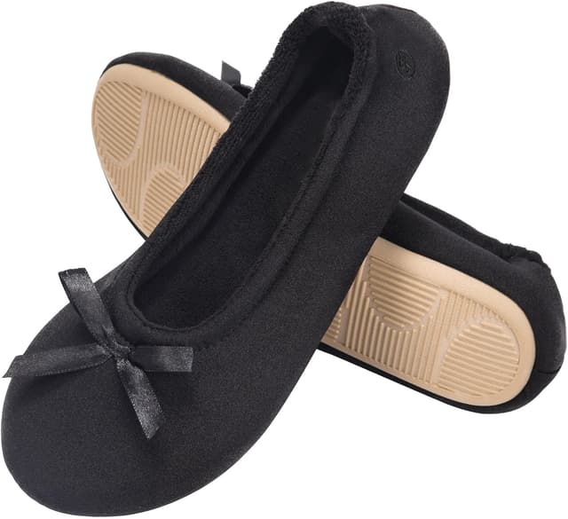 Detalle de EverFoams Memory Foam ballerina slippers