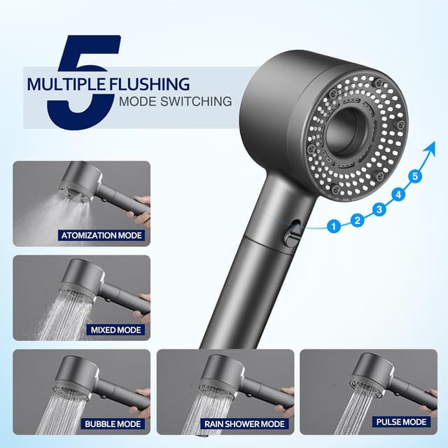 Detalle 2 de Blendura Hard Water Shower Head 5 modes