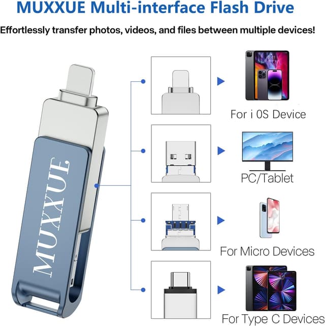 Thumbnail 1 de MUXXUE USB Stick 256GB für iPhone