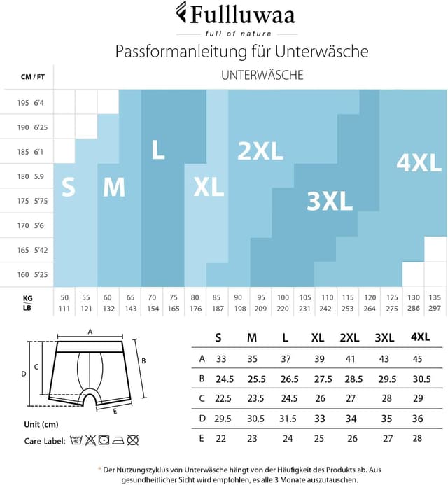 Detalle de Fullluwaa Herren-Boxershorts im 12er-Pack – Retroshorts/Trunks aus Baumwolle, weich & ohne störende Etiketten