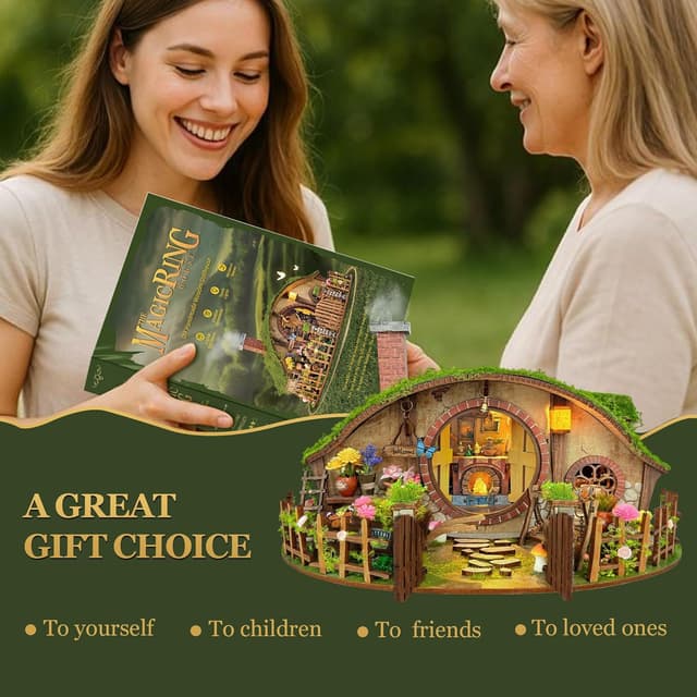 Detalle 1 de DecoRoom Magic Ring House kit, 3D puzzle