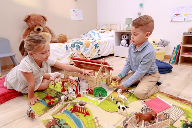 Detalle de Figurine animal Papo Cheval et Cavalier Western (Far West) – jouet enfant dès 3 ans, peinte à la main