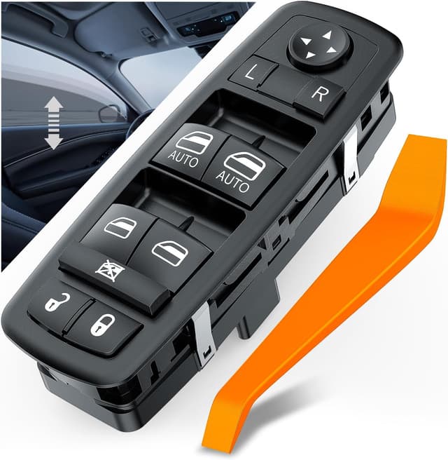Detalle de Nilight Power Master Window Switch (8 Pins + 3 Pins) Replacement for Select Chrysler, Dodge, and Ram Models