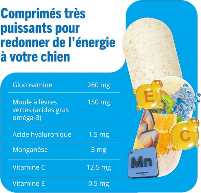 Thumbnail 5 de JOINTSURE Senior 300 comprimés pour mobilité canine