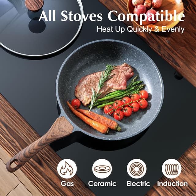 Detalle de SENSARTE 8-inch Nonstick Frying Pan