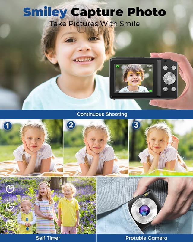 Detalle 1 de Digital camera 44MP vlogging kit