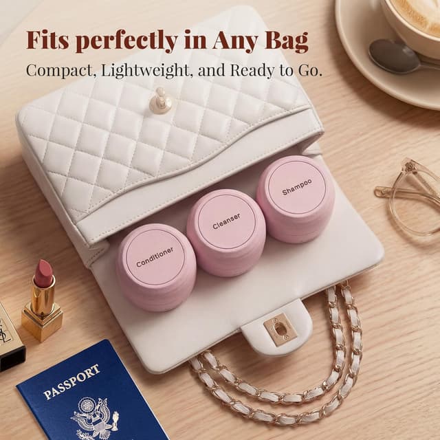 Thumbnail 6 de Trimcoo Travel Toiletry Containers, 1 oz TSA