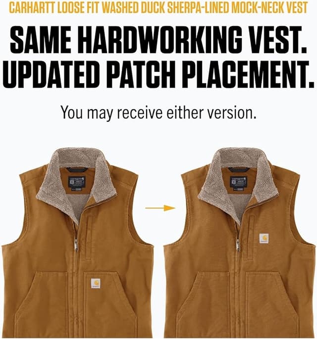 Thumbnail 2 de Carhartt Washed Duck Vest cuello alto XXL