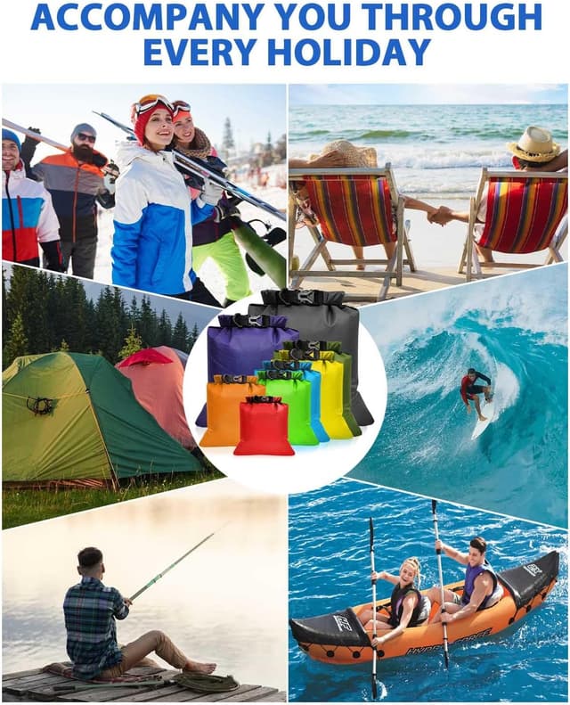 Thumbnail 6 de MOXTOYU Dry Bags Set 8 Pack 13L–1.5L