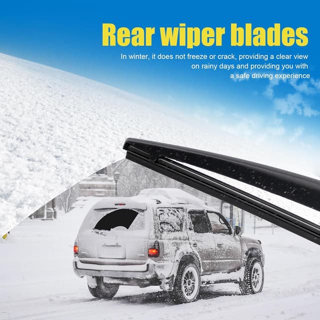 Thumbnail 6 de HRSNO 26"+20" Windshield Wipers with 12" Rear Wiper Blade Set for Toyota Highlander (2008-2019) – Pack of 3