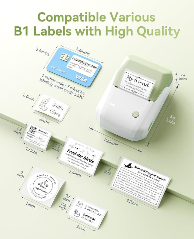 Thumbnail 4 de NIIMBOT B1 Etikettendrucker 20–50 mm