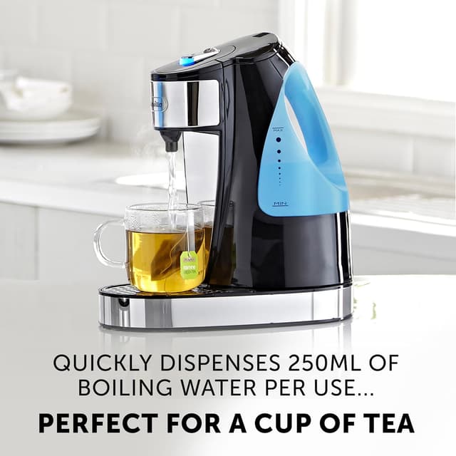 Detalle de Breville HotCup Hot Water Dispenser (VKJ142) – 3kW fast boil, 1.5L tank, gloss black