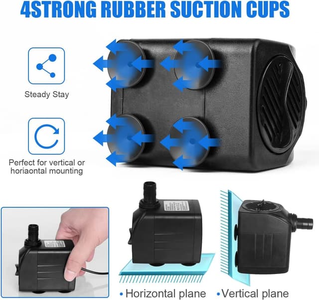 Thumbnail 4 de flintronic Mini Bomba de Agua 16W 800 L/h