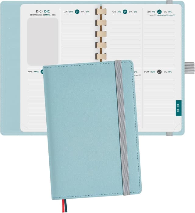 Thumbnail 6 de BEZEND Agenda 2026 settimanale tascabile 17×11 cm 🗓