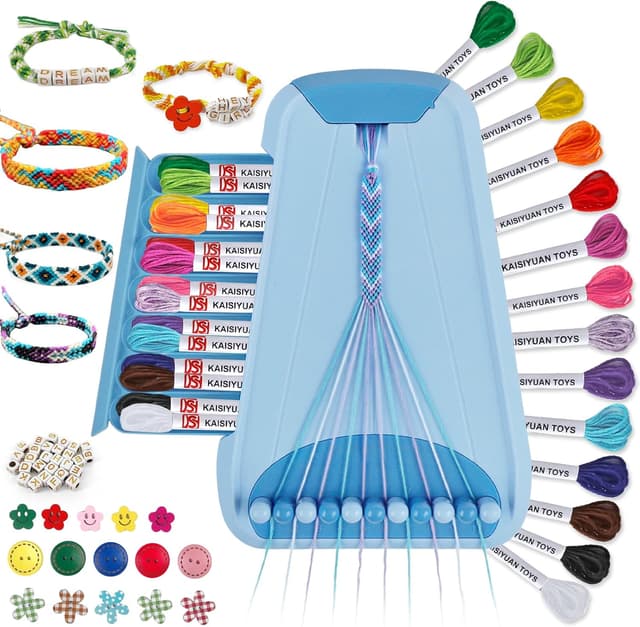 Imagen de Arts and Crafts Friendship Bracelet Kit for Kids 8-12 en OfertitasTOP