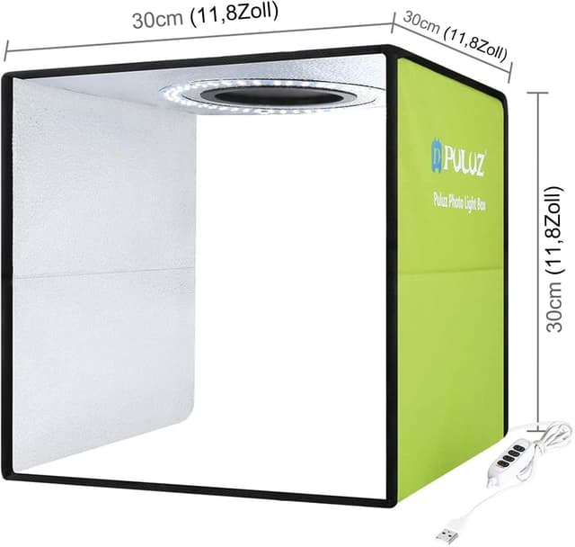 Thumbnail 4 de PULUZ Fotobox 30x30cm Dimmbare Lichtbox
