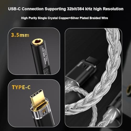 Detalle 2 de eppfun USB DAC 32bit/384kHz ⚙