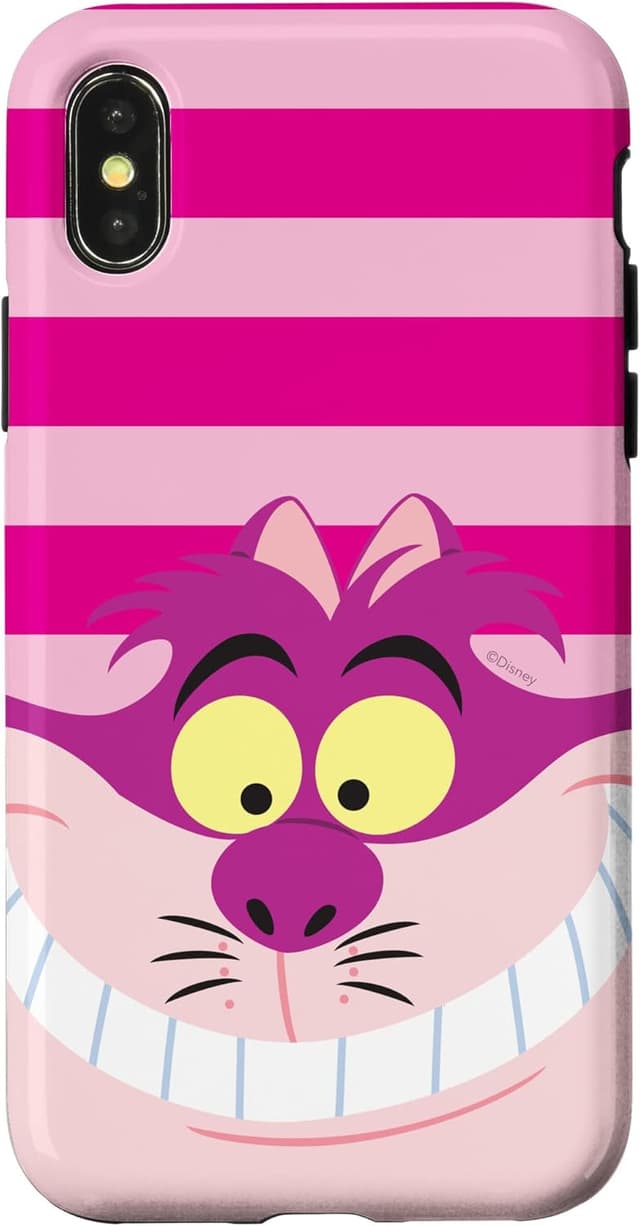 Detalle 1 de Coque iPhone Alice Cheshire Rose rayée