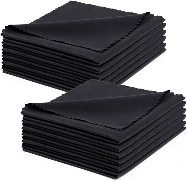 Detalle de ACWOO 12PCS Chiffons microfibre 20x20 cm pour lunettes