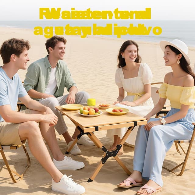 Detalle de Bobtot Tragbarer Bluetooth-Lautsprecher (gelb) – wasserdicht, Stereo-Sound, bis zu 15 Stunden Spielzeit