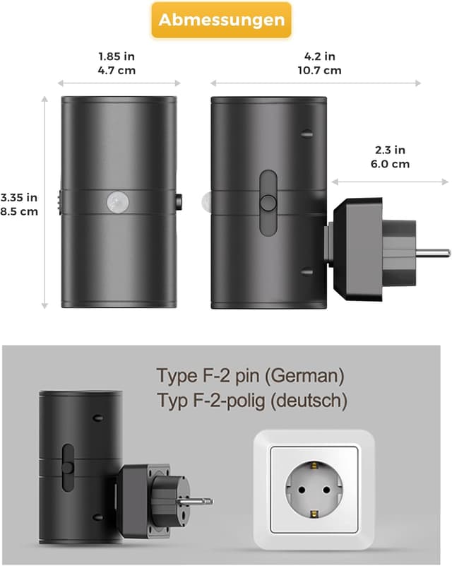 Thumbnail 6 de LOHAS-LED Nachtlicht 1 Stück mit Bewegungsmelder
