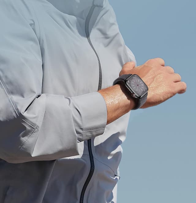 Detalle 2 de SIERVOS Geflochtenes Armband für Apple Watch 49 mm