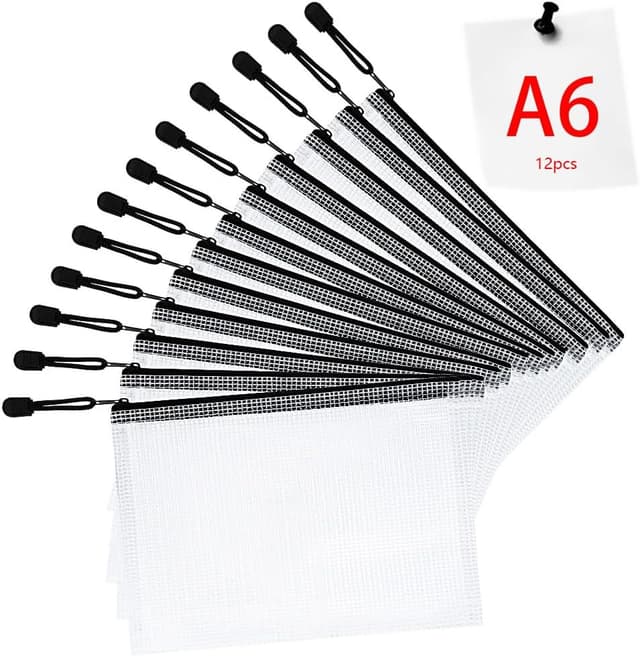 Detalle de Vicloon Bolsa de archivo A6 12 unidades