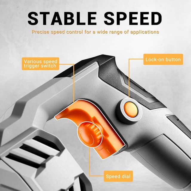 Detalle de DEKOPRO Reciprocating Saw 710W, 2800 SPM