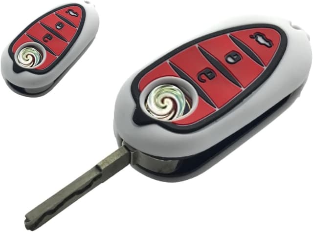 Thumbnail 6 de Nordecco silicone key protective case for Alfa Romeo keys (blue) – flip key, 3 buttons