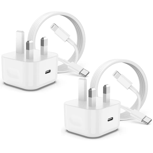 Detalle de Apple iPhone Fast Charger 20W with 2m USB‑C to Lightning cable