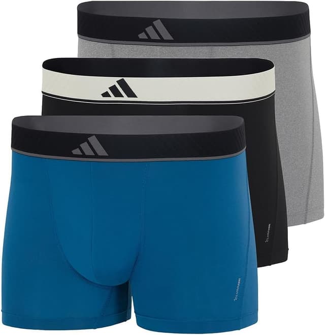 Detalle de Adidas Herren Trunk 3er Pack Eco