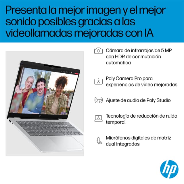 Thumbnail 5 de HP OmniBook 7 14-fr0027ns Intel Core Ultra 7, 16 GB, 1 TB