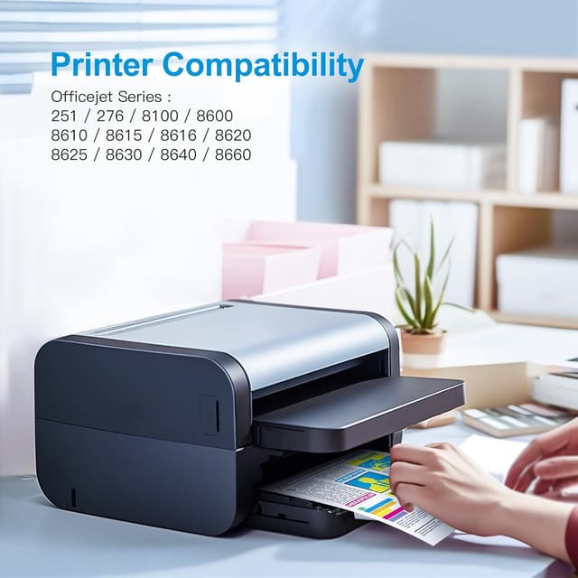 Detalle 2 de Uniwork compatible ink cartridges (4-pack) for HP 950XL/951XL — black, cyan, magenta & yellow