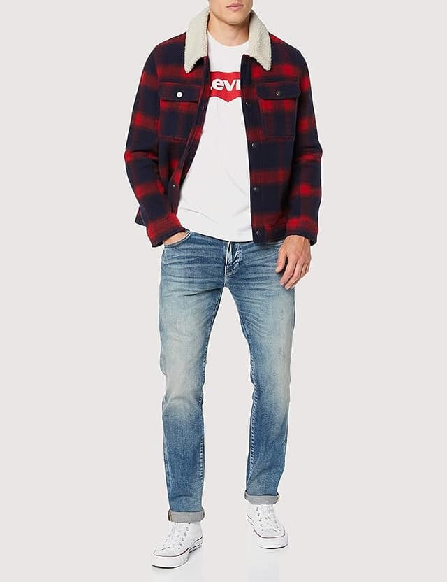 Thumbnail 1 de Levi's Camiseta Gráfica Set-in Neck Blanca XL