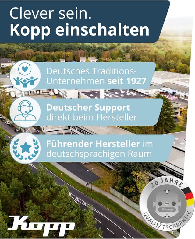 Thumbnail 6 de Kopp PARIS 4-fach Abdeckrahmen in Matt-Schwarz (8,3 x 29,6 cm) für Steckdosen & Schalter