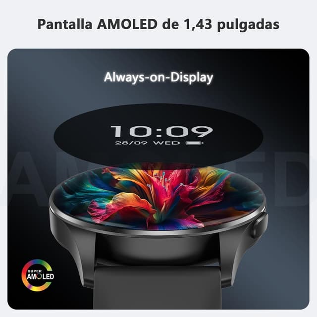 Detalle de Blackview Smartwatch 1.43" AMOLED