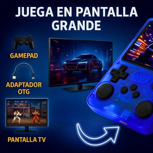 Thumbnail 5 de Genzo Consola Retro Portátil 20000 Juegos