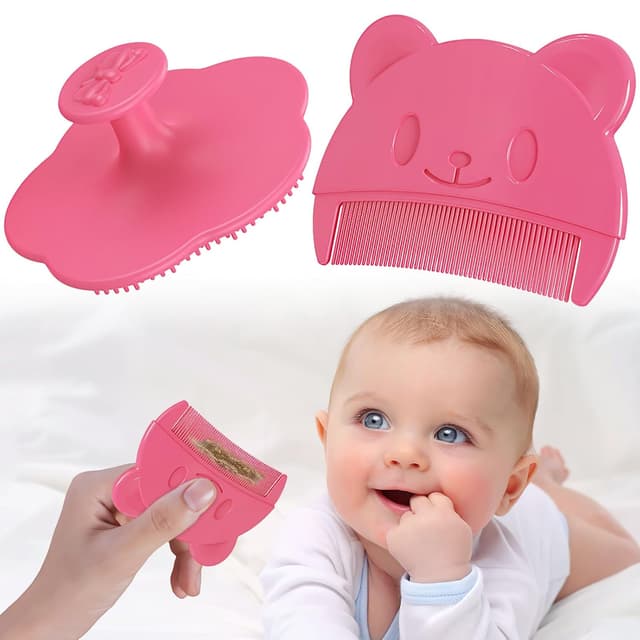 Imagen de FainFun Baby Badebürste Rosa 2er Pack en OfertitasTOP