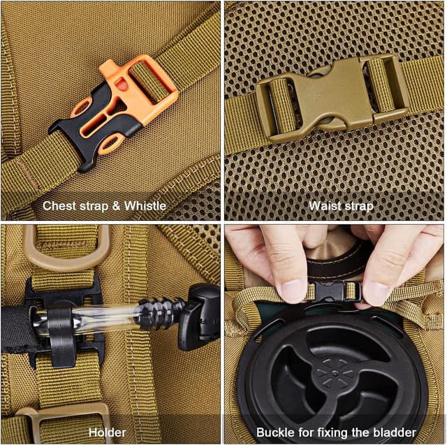 Thumbnail 3 de G4Free 22L zaino idratazione con sacca 3L per trekking