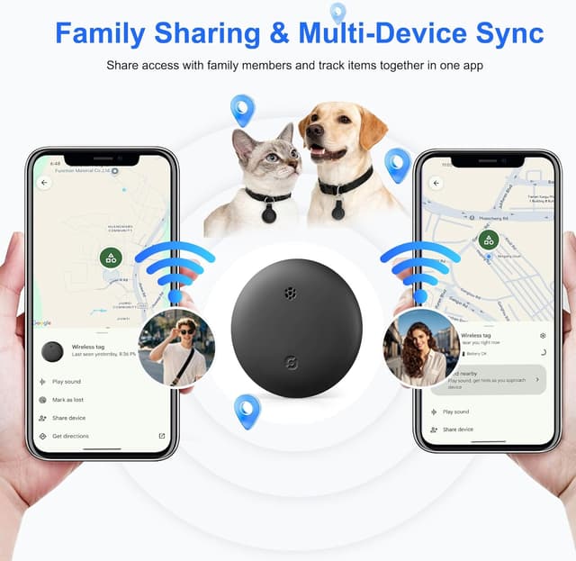 Thumbnail 4 de Android Tracker Tags 4 Pack 12-month battery