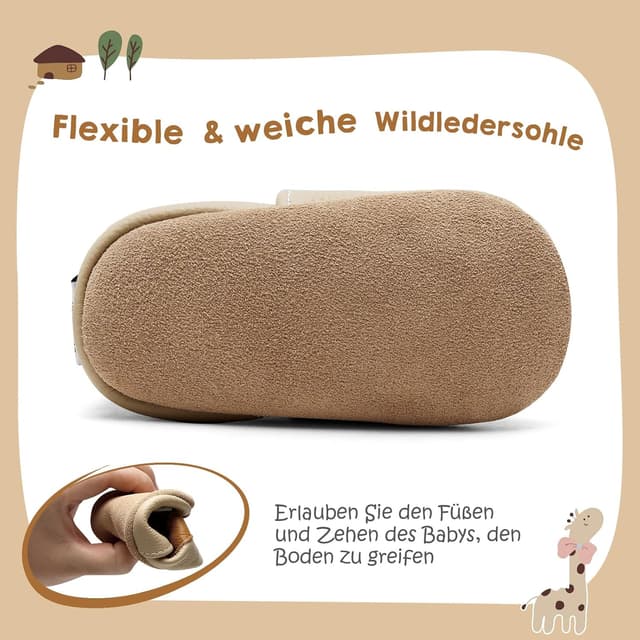 Detalle 2 de IceUnicorn Krabbelschuhe für Lauflern Baby