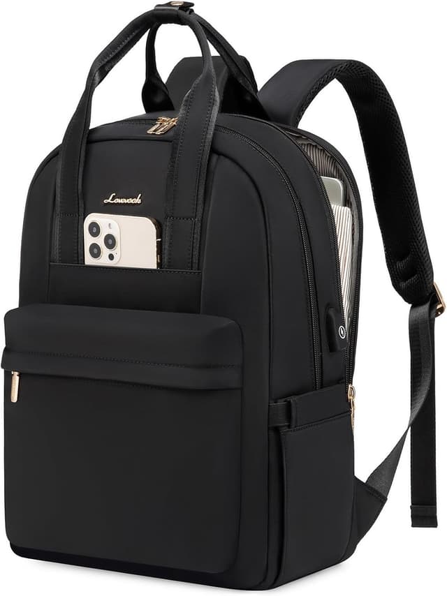 Detalle de LOVEVOOK Rucksack Damen 15,6 Zoll
