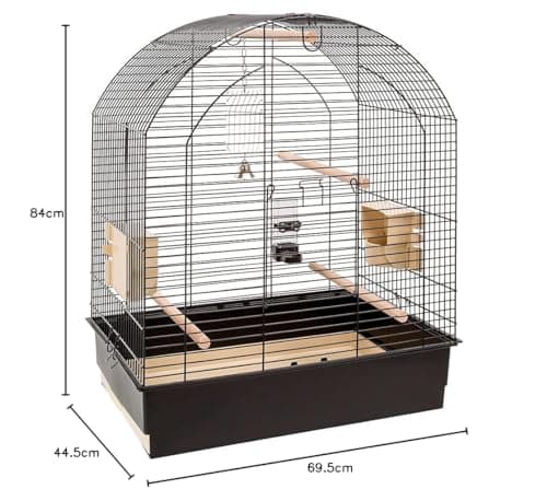 Thumbnail 4 de Ferplast Vogelkäfig für Wellensittiche 69,5×44,5×84 cm 🐦