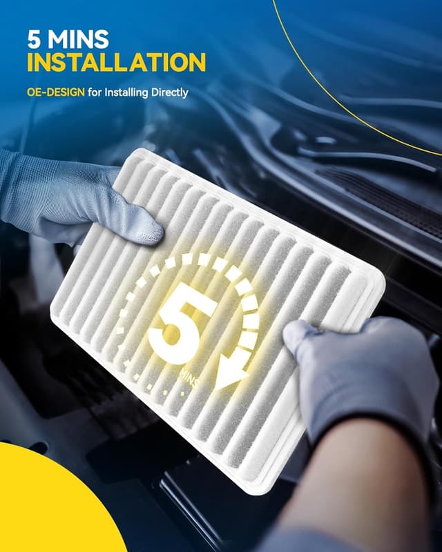 Thumbnail 6 de PHILTOP Engine Air Filter CA10171 for Camry/Venza 2.4L-2.7L