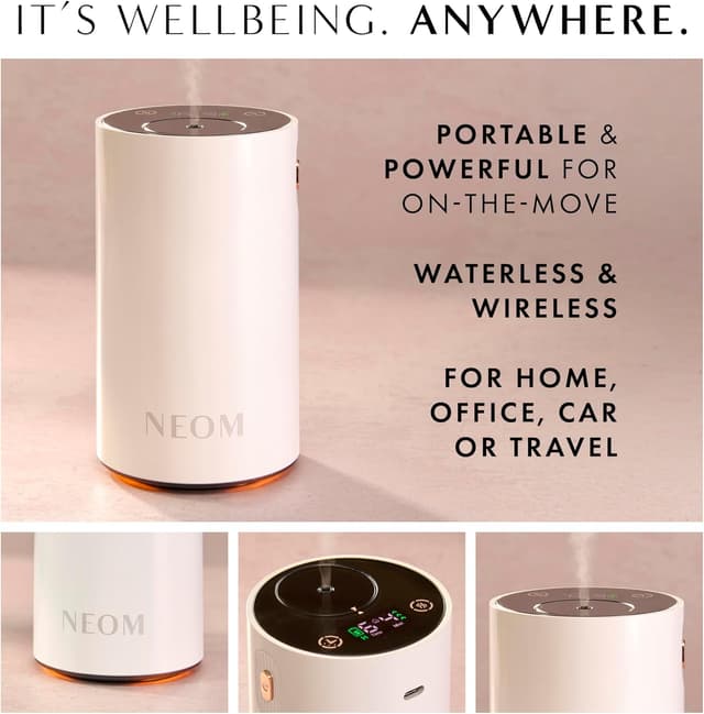 Detalle de NEOM Wellbeing Pod Mini+ diffuser 125 hours