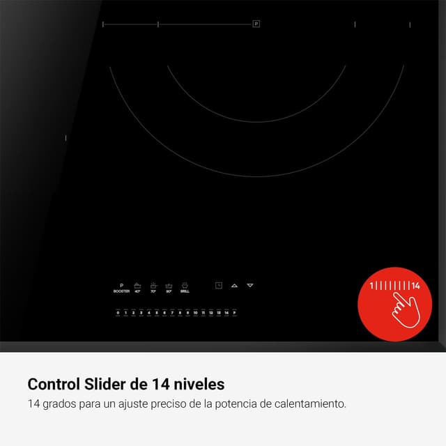 Thumbnail 6 de Fagor Placa de inducción 3 zonas 4IF-30B3S