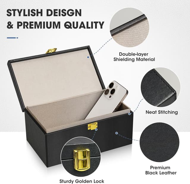 Thumbnail 4 de RealPlus Extra Large Faraday Box with RFID Card 2